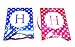Happy Birthday Banner For A Boy With Set of 6 Large 8 inches Tissue Paper Pom Pom Balls - Blue Polka Dot Birthday Banner - New Designed Birthday Bunting Decorations Kit and Party Supplies For Kids
