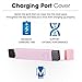 Majide Ultra Thin Vapor Case Compatible with JUUL | 3-in-1 Protection Technology and Hybrid Drop Protection - Never Lose Your Device Again! (Pink)