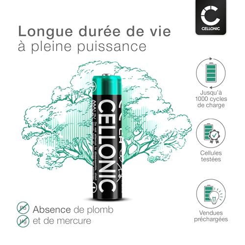 CELLONIC 4 x Cordless Phone Battery Compatible with Siemens Gigaset A415, C430 (1000 mAh, 1.2 V)