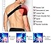 Shoulder Brace Support Adjustable Wrap Belt Band, Light and Breathable - Neoprene Shoulder Support for Rotator Cuff, Frozen Shoulder Pain, Sprain, Dislocated AC Joint (Right)