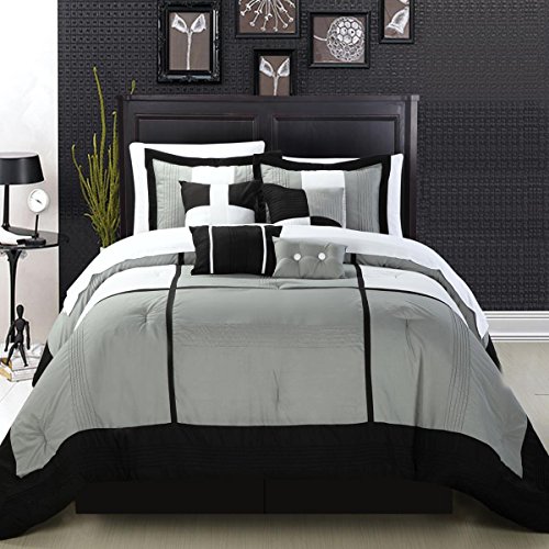 An Exercise in Versatility Modern Black, White and Grey Bedding Sets
