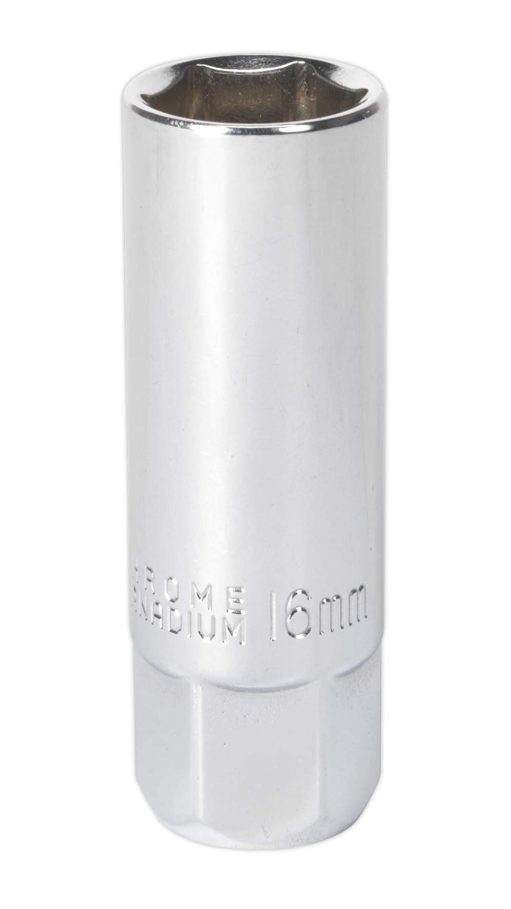 Sealey Ak654 Spark Plug Socket 16Mm 3/8Sq Drive Magnetic