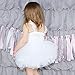 My Lello Little Girls 10-Layer Short Ballet Tulle Tutu Skirt (4 mo. - 3T) -Light Pink