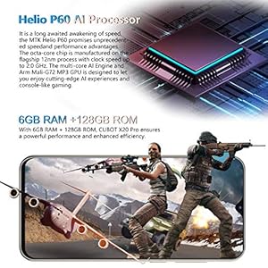 CUBOT X20 Pro Smartphone 6.3 FHD Pollici 2340 * 1080 Android 9 Pie 6GB + 128GB Tripla Fotocamere Batteria 4000mAh Octa… - immagine 6