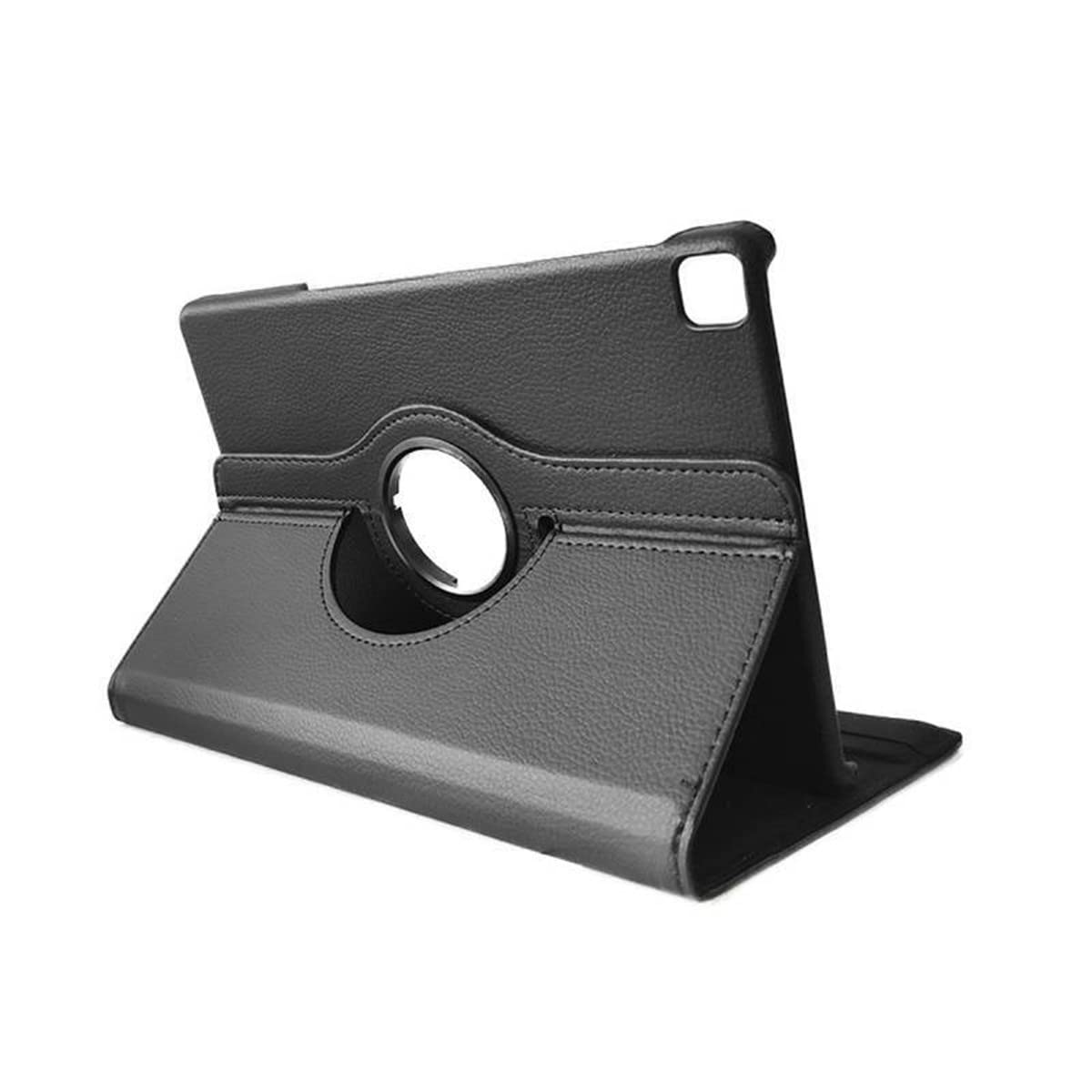 INSOLKIDON Compatible with Case for HUAWEI HONOR PAD X8 10.1 Inch Tablet, Full Coverage Ultra Slim leather Cover Case with folding Stand Cover Rugged with Auto Sleep/Wake (Black)