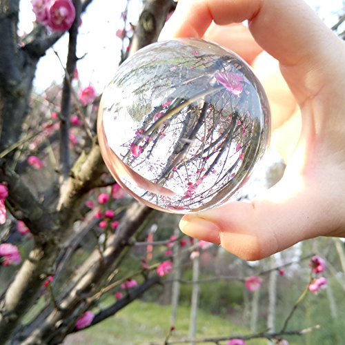 Magic crystal ball photography prop 1.97 inch (50mm) clear