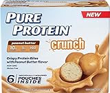 Pure Protein Crunch Peanut Butter, 1.2 Ounce, 6 Count