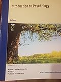 Paperback Introduction to Psychology >Custom< Book