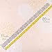 XINFANGXIU Rhinestone Applique Belt Beaded Sew Iron on Crystal Trim for Wedding Dress Sash Bridal - Silver