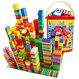Big Building Block Set - 214 Pieces Toddler