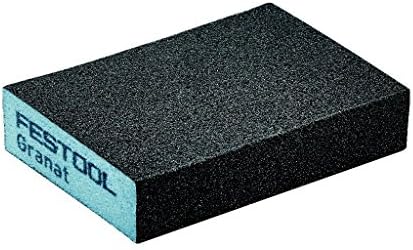 Festool 201080 Abrasive Sponge Granat 69 x 98 x 26, Pack of 6 (36 Grit)