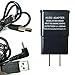 NeuTab 5V/2A AC Adapter Wall Charger+Micro USB+2.5mm DC Cable for 7'' 8'' 9'' 10.1'' Android Tablet PC eReader