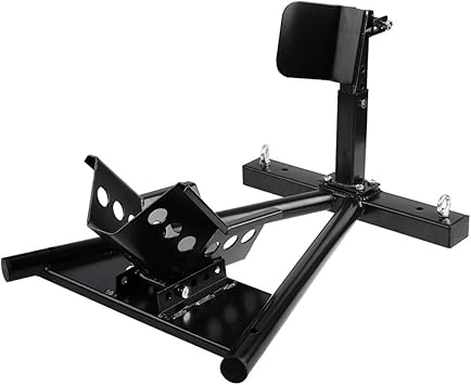 Motorcycle Stand Motorbike Front Wheel Chock Heavy Duty Garage Stand With 5holes Adjustment Position Amazon Co Uk Car Motorbike