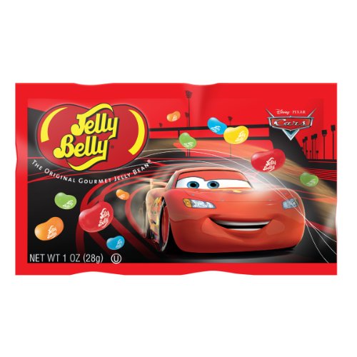 Jelly Belly Disney Pixar Cars Jelly Beans Mix - 1 oz Bag (24 Bags (Full Case))