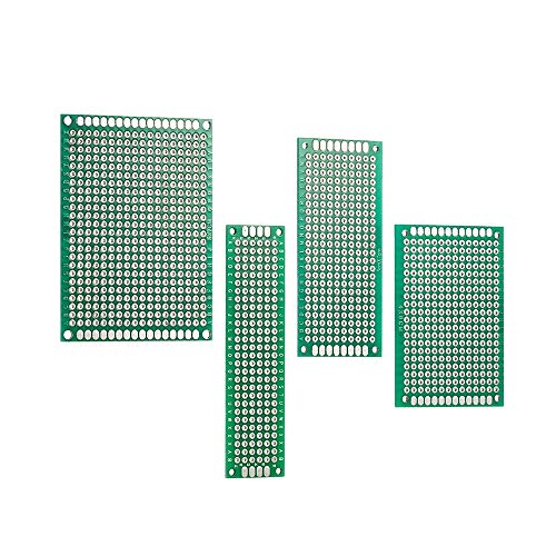 AppleLand 40pcs Double-Side Prototype PCB Board Universal Printed Circuit Board Kit for Electronic DIY Project 28cm/37cm/46cm/57cm 4 Sizes - Quarkscm