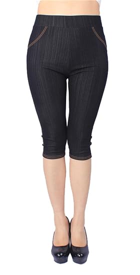 capri jeggings with pockets