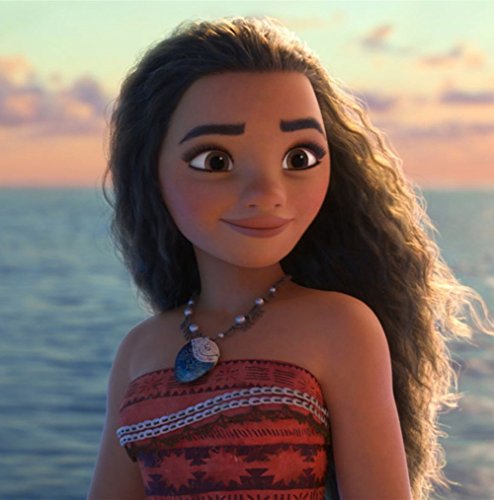 Moana Necklace,Costume Accessory Movie Gift For Girls,Children Kids Toys Princess Birthday Party Favors Cosplay