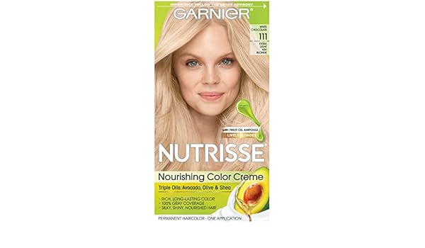 Garnier Nutrisse Nourishing Hair Color Creme 111 Extra Light Ash