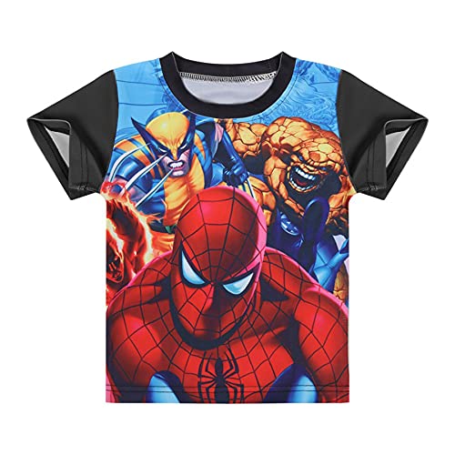 Jongen 3 Stuk Cosplay Badpakken Kledingstuk Spiderman Jumpsuit Badmode Badpak Cartoon Superheld Zwemmen Kostuum Kid… - Image 4