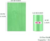 Einesin 120Pcs 6 Rolls Car Trash Bags 30x25cm Recycled Bin Liners view 2