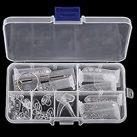 Gcircus Eyeglass Sun Glasses Optical Repair Tool Assortment Kit Screw Nut Nose Pad Set