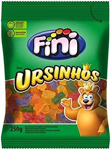 Balas de Gelatina Ursinhos Fini 250g