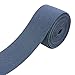 Strapcrafts 2-Inch Wide by 2-Yard Colored Double-Side Twill Elastic Band-Navy Blue 12020