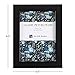 Picture Frame Set, 5x7 Frames Pack For Picture Gallery Wall With Stand and Hanging Hooks, Set of 6 By Lavish Home (Black)