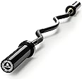 LIONSCOOL Premium 4ft/4.9ft/6ft Barbell for Strength Training and Olympic Weightlifting, 2 Inch Bar for Squats, Curls, Deadlifts, Presses, Hip Thrusts, 350lbs/500lbs/700lbs Weight Capacity