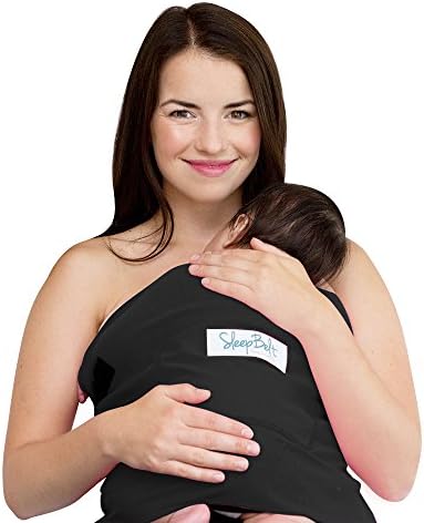 SleepBelt Hands Free Skin-to-Skin Infant Support System - Basic Black - Medium