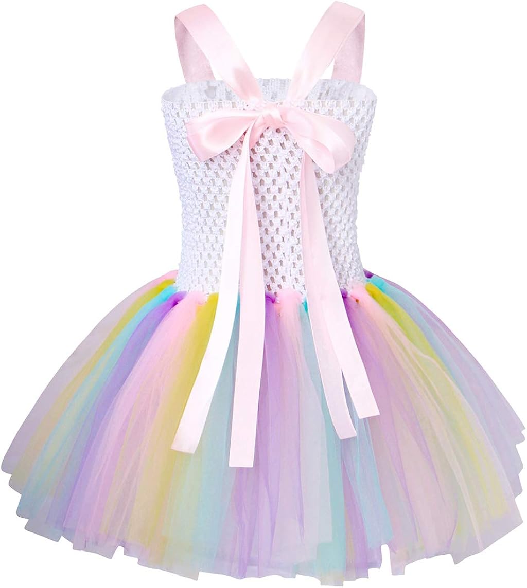 AmzBarley Vestito da Unicorno Ragazza Tutu Abito Bambina Compleanno Partito  Regalo Vestiti Danza Festa Carnevale Halloween Sera Abiti Abbigliamento  Bambine e ragazze berjaya.edu.my