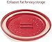 Microwave Collapsible Food Cover (Red)