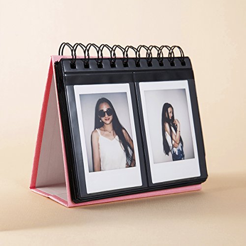 image for CAIUL Compatible 68 Pockets Desk Calendar Style Photo Album for Fujifi