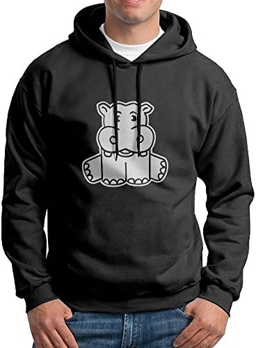 FHHHIOP Baby Hippo Men's First Quality Urban Baseball Hoodies