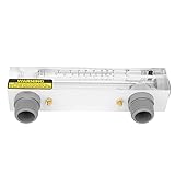 Jeanoko 1-10GPM Liquid Flowmeter Knob Panel Type
