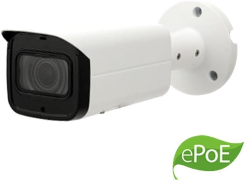 DHTek/Dahua OEM IPC-HFW4631T-ASE 6MP ePOE H.265 WDR IR Mini Network Bullet Camera, 3.6mm Fixed Lens, 4 IR LEDs Night Vision Distance 60m, IP67 IK10