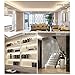 Strip Lights White, Tenmiro Touch Dimmable Control LED Waterproof Light Strips,12V UL Power Adapter 16.4 ft/5m 300 Unit SMD 2835 LED,6000K Daylight White Cabinet Bathroom Party Light