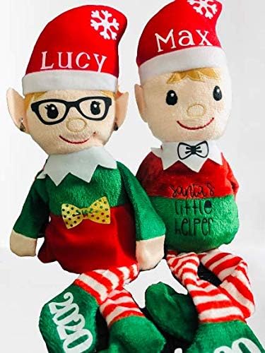 plush christmas elves