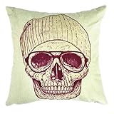 MIARHB Clearance! Halloween Pillow Case Skull