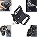 Prost Fast Loading Camera Hard Plastic Holster Waist Belt Quick Strap Buckle Button Mount Clip for Dslr Cameras Canon 70d 60d T5i 400d 500d Etc.