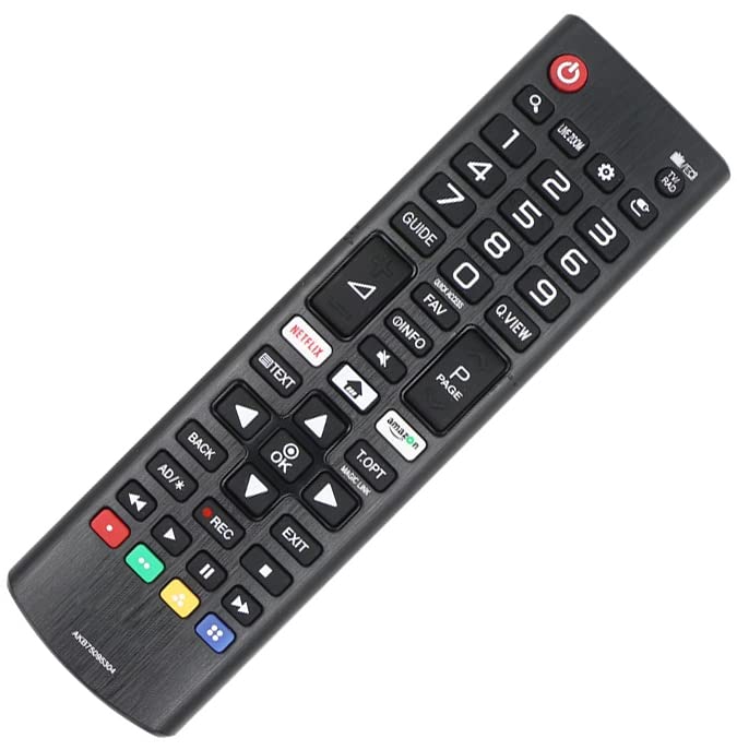 Replacement AKB75095304 Remote Control Compatible With LG Smart HD HDR OLED TV's 55UK6400PLF 55UK6470PLC 55UK6500PLA 55UK6510PLB 55UK6555555510PLB 55UK65BUK6550PLD5 55UK6710PLB 55UK6750PLD