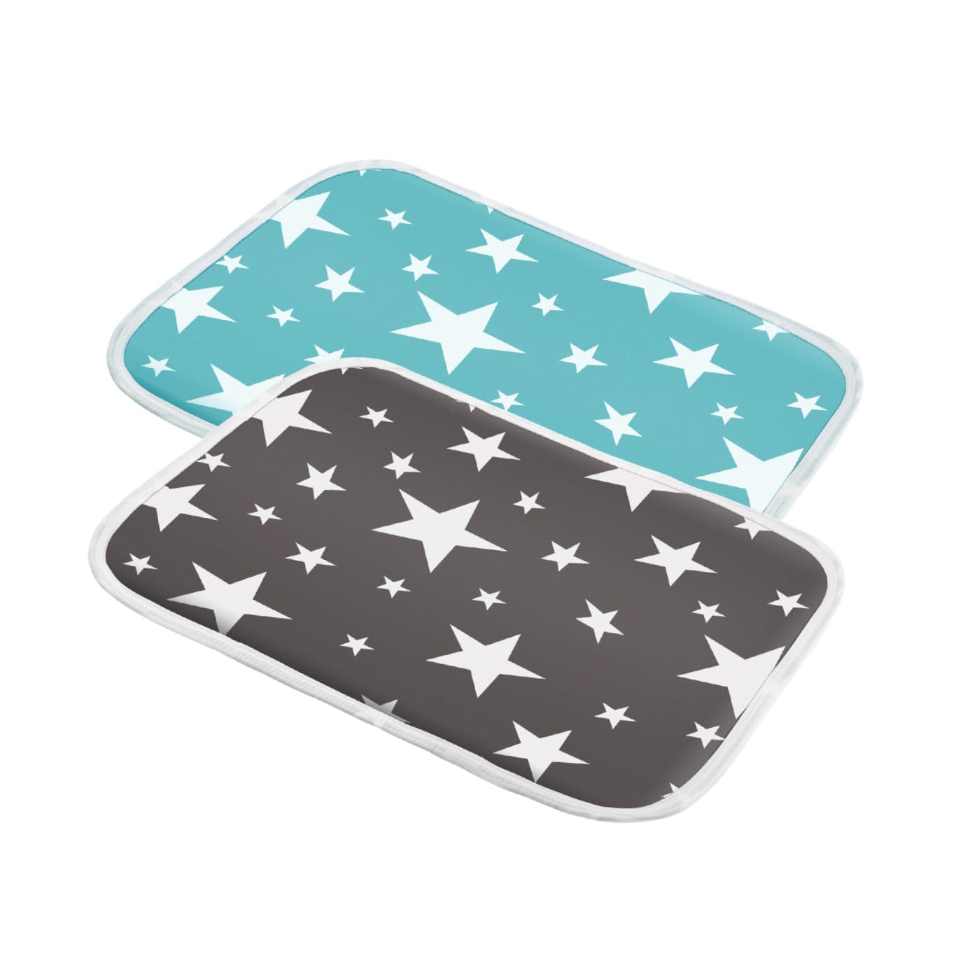 POPETPOP 6Pcs Guinea Pig Cage Liners - Washable Pee Pads Reusable Pet Bedding Mat for Small Animals, Training Mat Sleeping Pad for Hamsters Rabbit Chinchillas Ferret