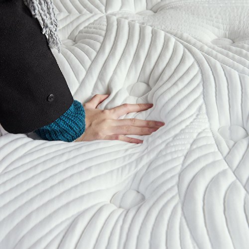 Sweetnight Queen Mattress in a Box 12 Inch Plush Pillow Top Hybrid