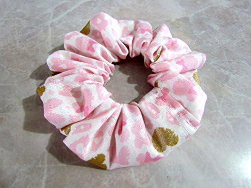 Disney Minnie Mouse Leopard Hair scrunchie 100% Cotton