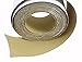 ABN Adhesive Sticky Back 220-Grit Sandpaper Roll 2-3/4in x 20 Yards Aluminum Oxide Golden Yellow Longboard Dura PSA