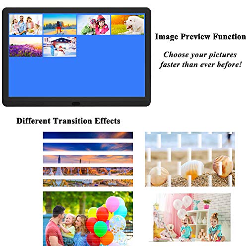 Atatat 10 Inch Digital Photo Frame with 1920x1080 IPS Screen, Digital