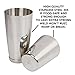 DISCONTINUED-Boston Shaker: Professional Stainless Steel Cocktail Shaker Set, including 18oz Unweighted & 28oz Weighted Shaker Tins