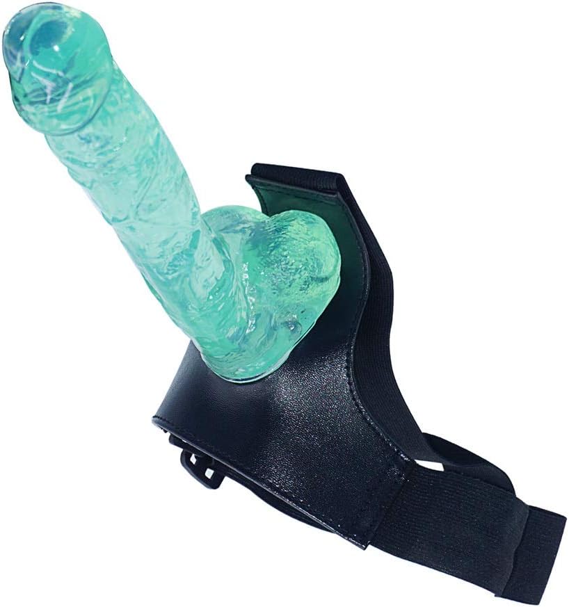 MXYLYM7 Strǎp On Fǒr Lěsbìǎn, Relaxation Pressure Handheld Women Waterproof PVC (9.25inch,1.77inch) Green