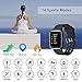 GRDE Smart Watch, Fitness Tracker Watch Activity Tracker Full Touch Screen Smartwatch 5ATM Waterproof with Heart Rate, Sleep Monitor, Step Counter Compatible with iPhone Sumsung for Man and Woman