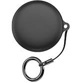 Keminsung case Compatible with Soundcore Sleep A30 Silicone Protective Case Cover with Hook, Thick Material Comprehensive Protection (Black)